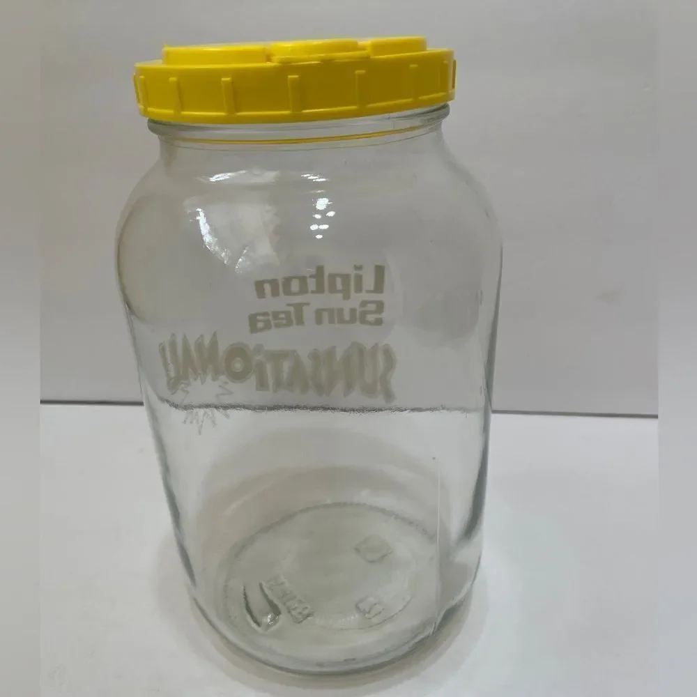 VINTAGE LIPTON SUN TEA SUNSATIONAL‎ GLASS CONTAINER